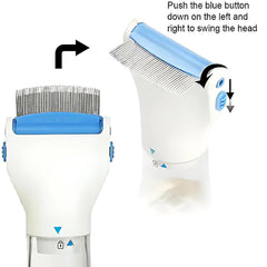 Electric Anti-lice Vacuum Comb Set - Shop Friq