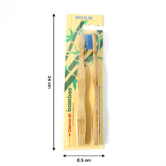 Eco-friendly Bamboo Toothbrush Twin Pack (12 Packets 24 Pieces)