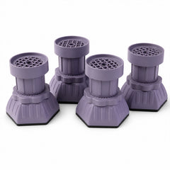 Multifunctional Adjustable Foot Pads Furniture Leg Levelers Anti-slip (4 Pc Set)