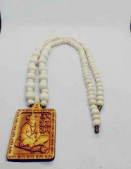 Sacred Tulsi Mala Prayer Beads for Hanuman Ji Devotion - Shop Friq