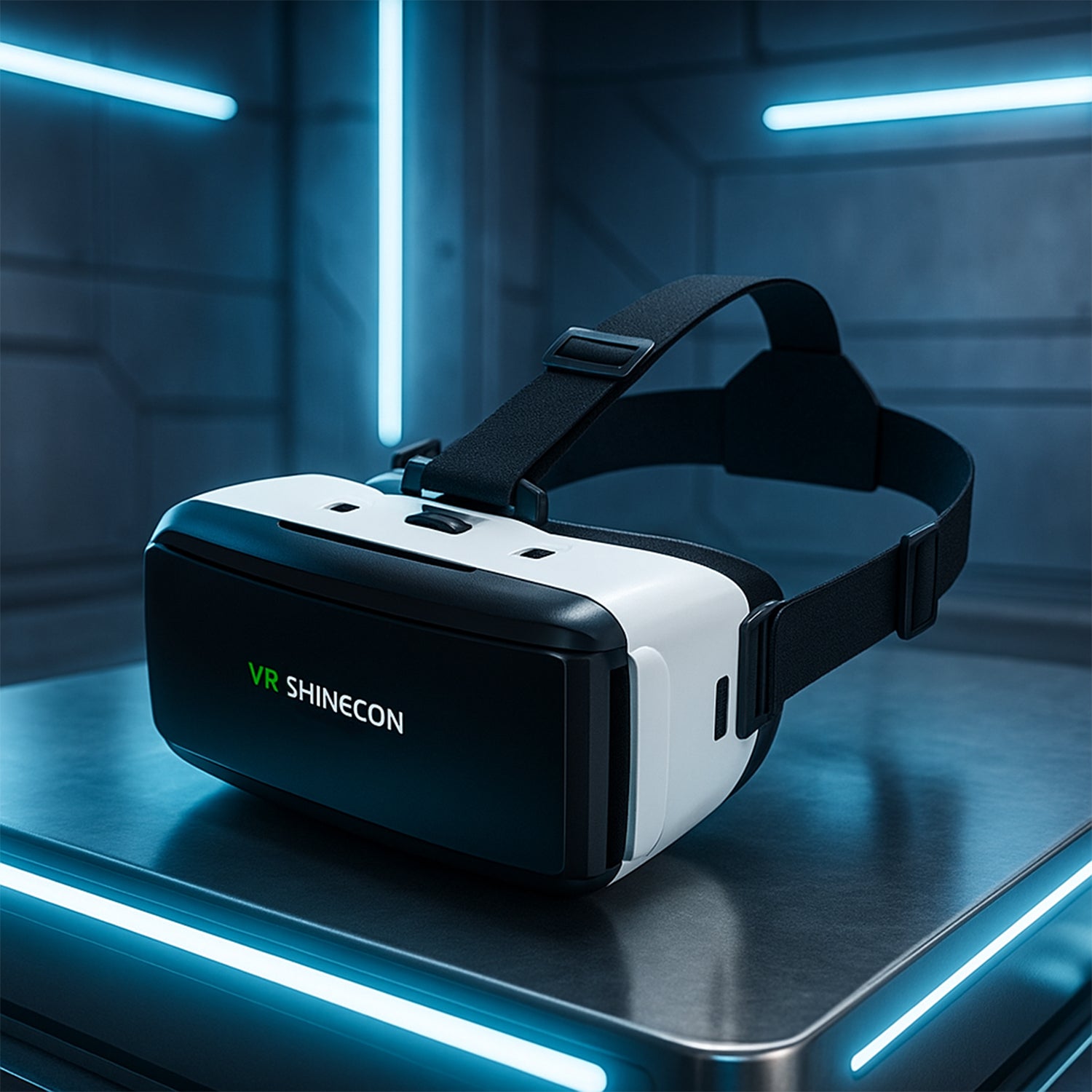 Premium Vr 3d Virtual Reality Headset (1 Pc)