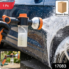 Adjustable Hose Spray Nozzle  Multi-pattern Water Gun For Car  Garden