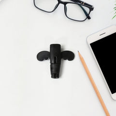 Silicone Data Cable Protector Angel Data Cable Protective Cover 2 In 1 Mobile Phone Cord Earphone Cord Saver Storage Tool - Shop Friq