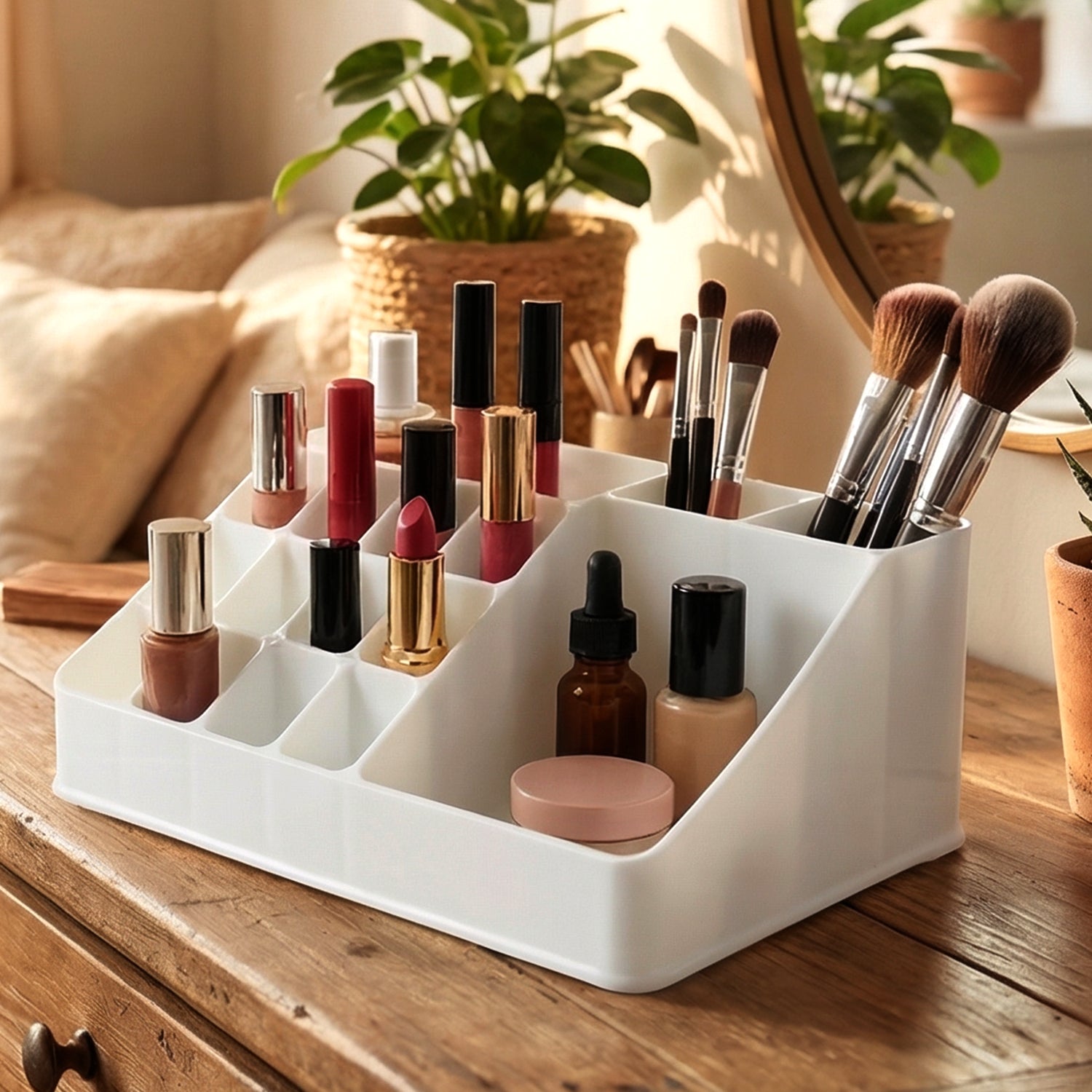 Multipurpose Makeup Organizer Storage Box (1 Pc)