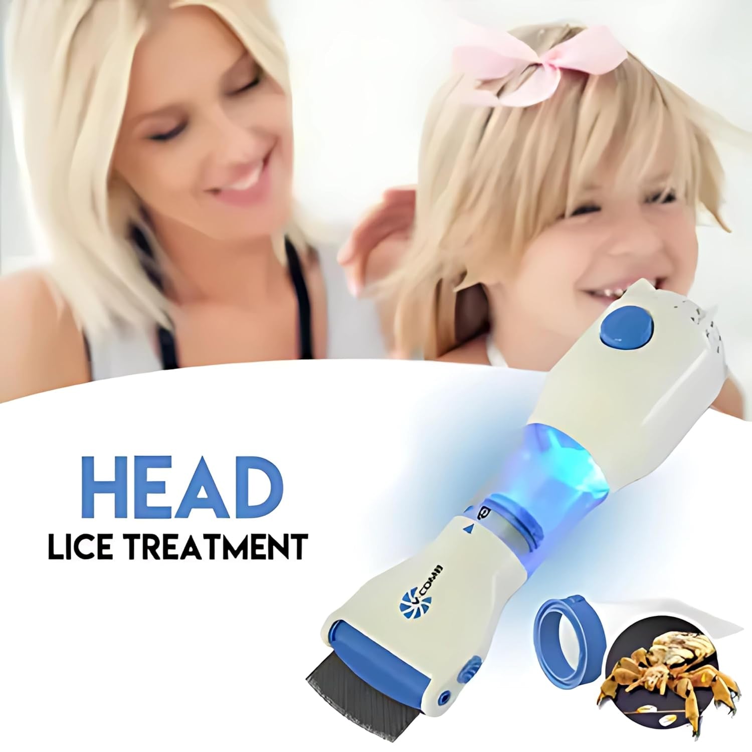 Electric Anti-lice Vacuum Comb Set - Shop Friq