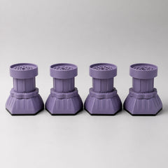 Multifunctional Adjustable Foot Pads Furniture Leg Levelers Anti-slip (4 Pc Set)
