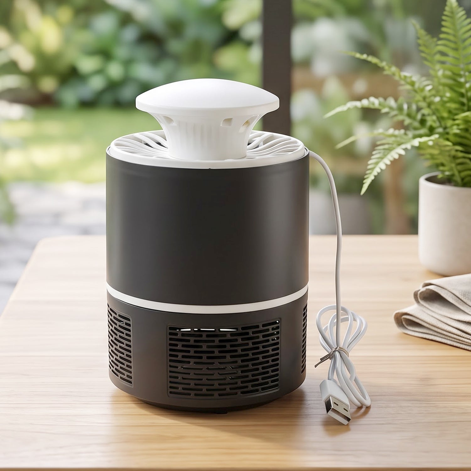 Usb Mosquito Killer Lamp With Quiet Suction Trap For Home And Office Use (1 Pc) - Shop Friq
