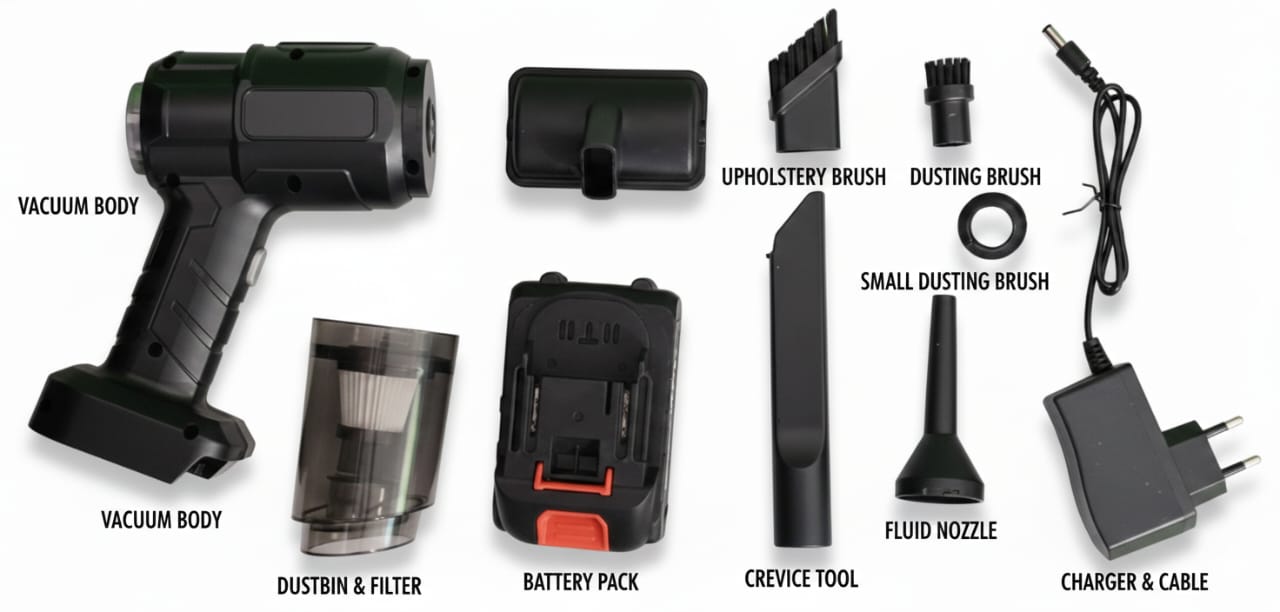 Hand held Vaccum - Shop Friq
