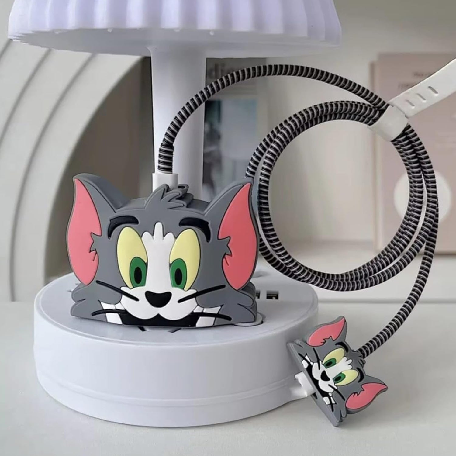 Cartoon Character Silicon Charger Case Cover For Ip 18-20w (Mix Design 1 Pc) - Shop Friq