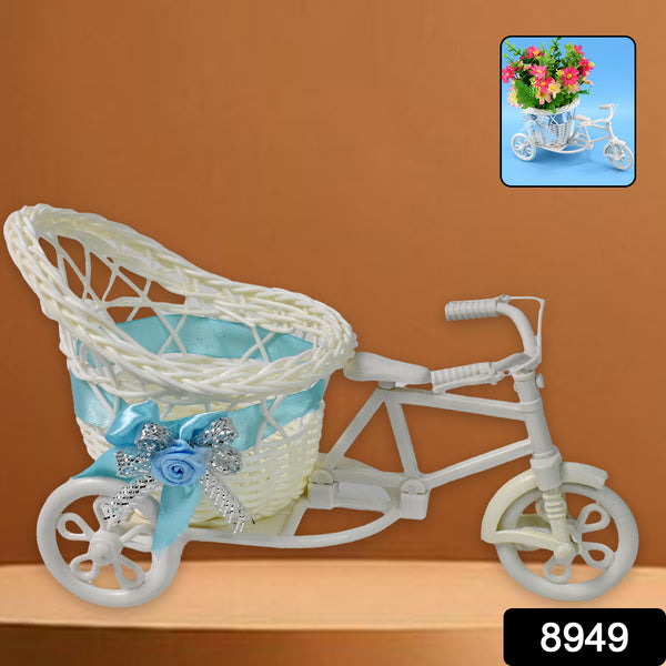 Bicycle Cycle Flower Vase - Decorative Home Decor Flower Pot Stand