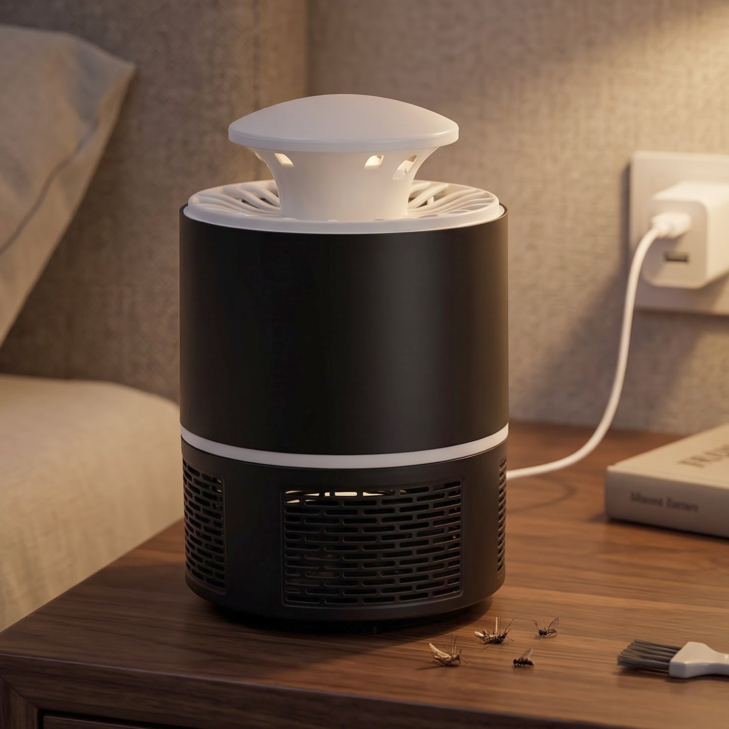 Usb Mosquito Killer Lamp With Quiet Suction Trap For Home And Office Use (1 Pc) - Shop Friq