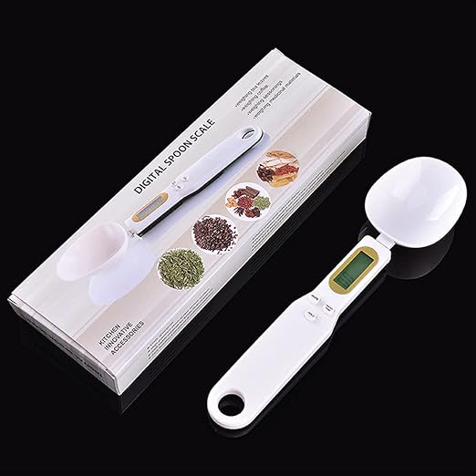 Digital Spoon Scale - 500g / 0.1g Precision Kitchen Scale