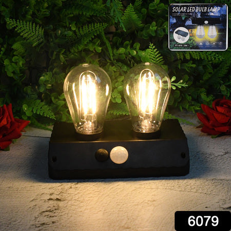 Solar Double Led Bulb Lamp Yt-819- 2w (1 Pc) - Shop Friq