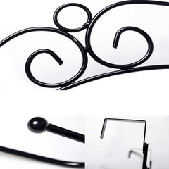 Over The Door Hanger Rack 7 Hooks Decorative Ognazier Hook Rack Stylish Door Hanger Door Hook Hangers With 7 Hooksmetal Hanging Rack For Home Office Use