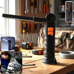 Compact Rechargeable Small Led Work Light With Adjustable Arm And Magnetic Base - Shop Friq